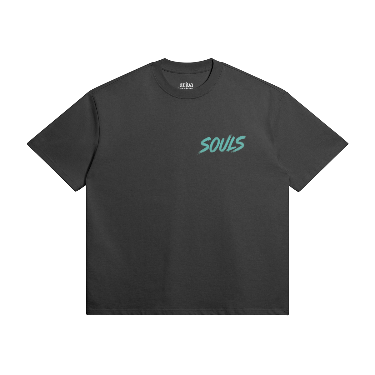 Black ‘SOULS’ Graphic Tee - Black / XS - Graphic Tees