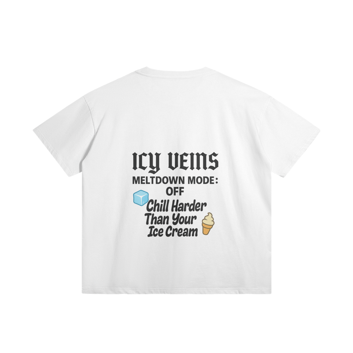 Cartoon Graphic Tee - WHITE - Graphic Tees