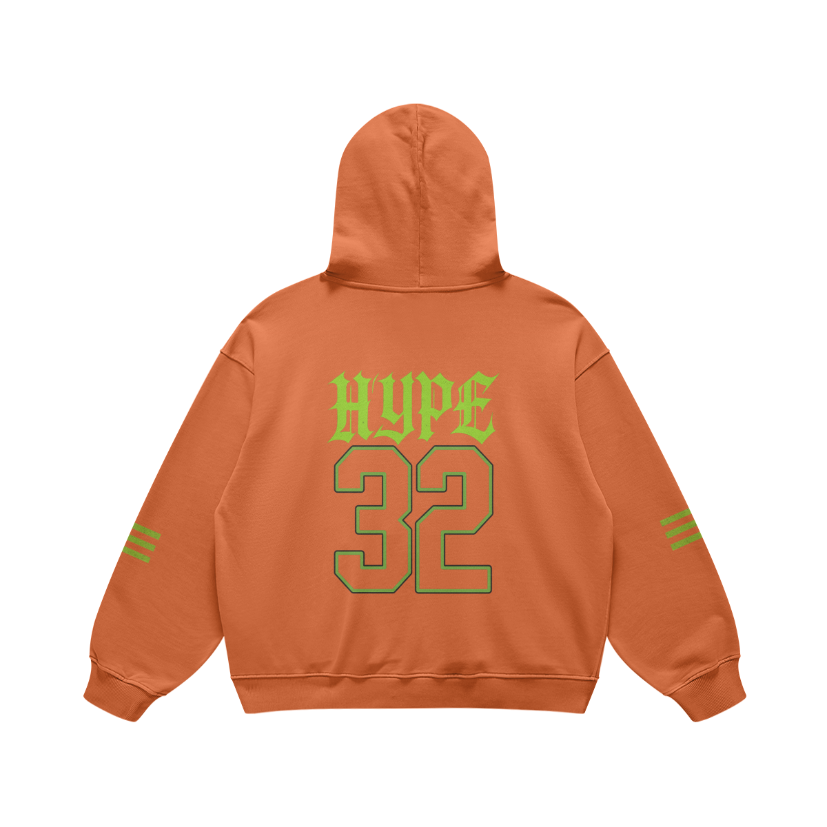 Crownless King Graphic Hoodie – ORANGE - Hoodies