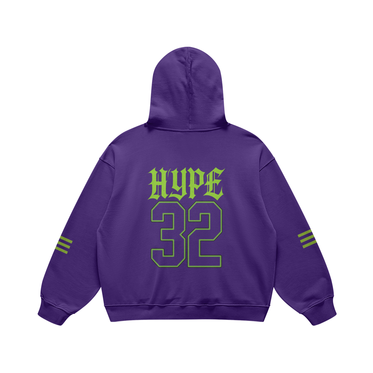 Crownless King Graphic Hoodie – PURPLE - Hoodies