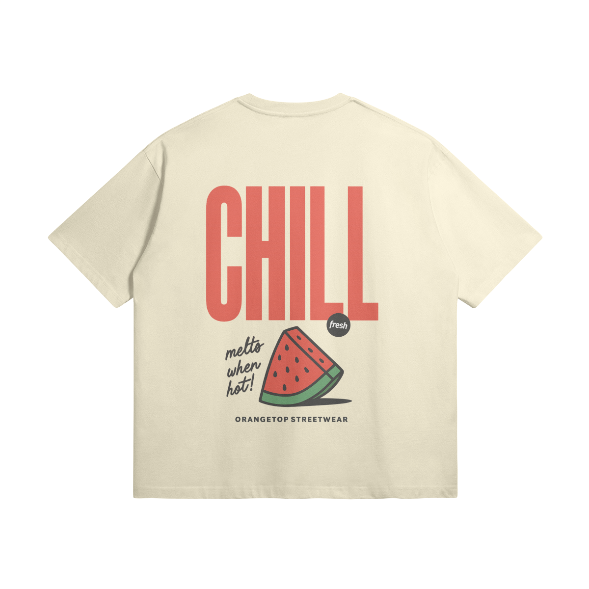 Fresh Watermelon T-Shirt - CREAM - Graphic Tees