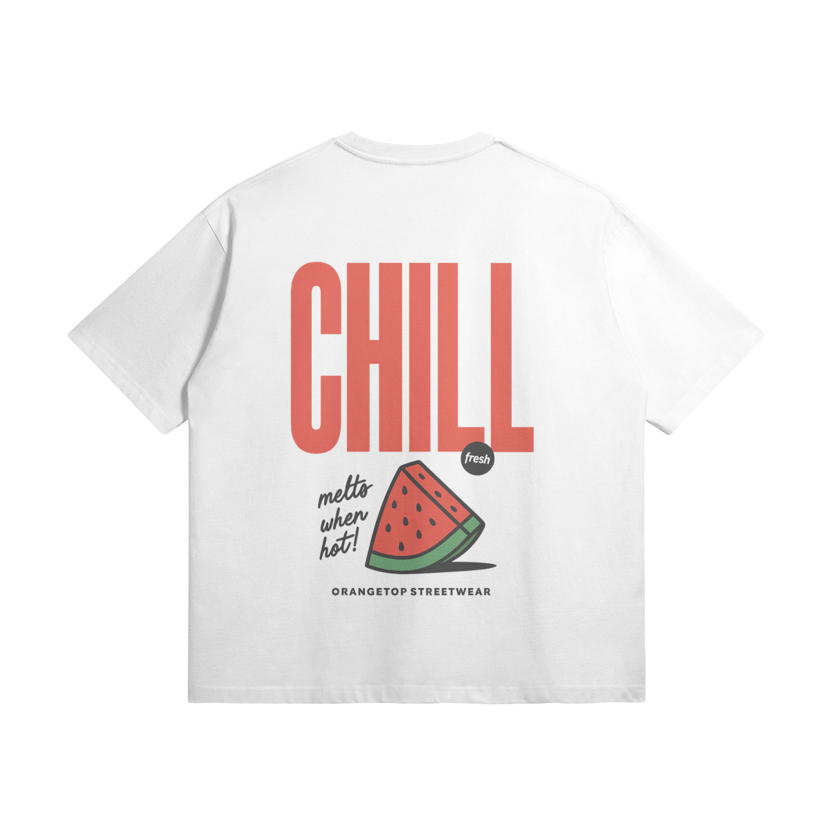 Fresh Watermelon T-Shirt - WHITE - Graphic Tees