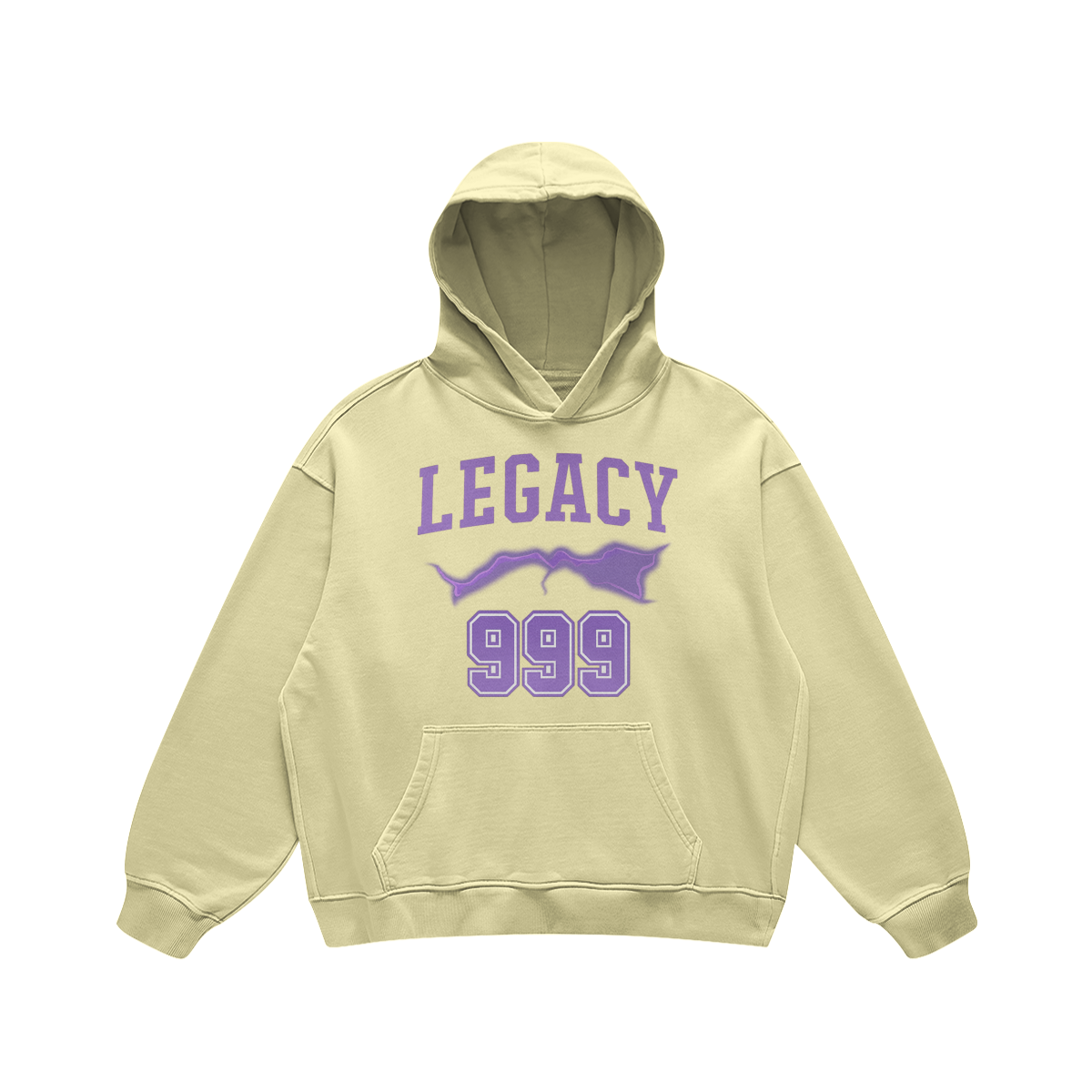 LEGACY 999 Vintage Hoodie - YELLOW - Pale Spring Bud / S - Hoodies
