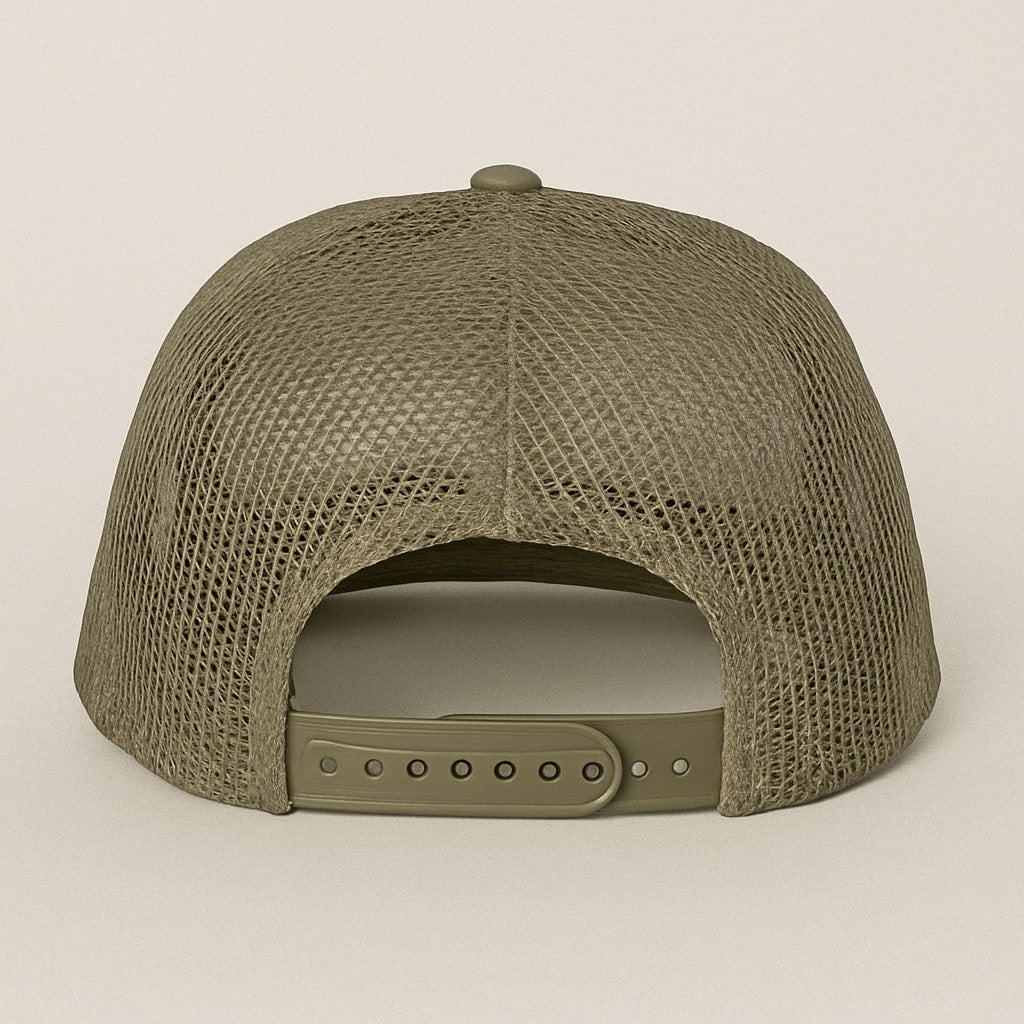 Mesh Hat Sinners Club - OLIVE GREEN - Green / One size - Snapback
