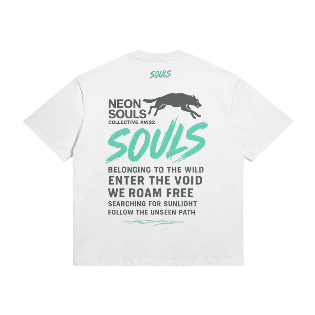 White ‘SOULS’ Graphic Tee - Graphic Tees