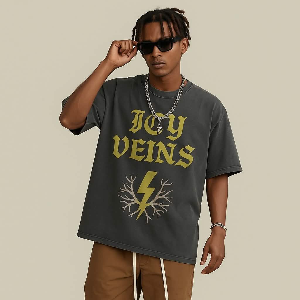 Icy Veins Graphic Tee - BLACK - Graphic Tees