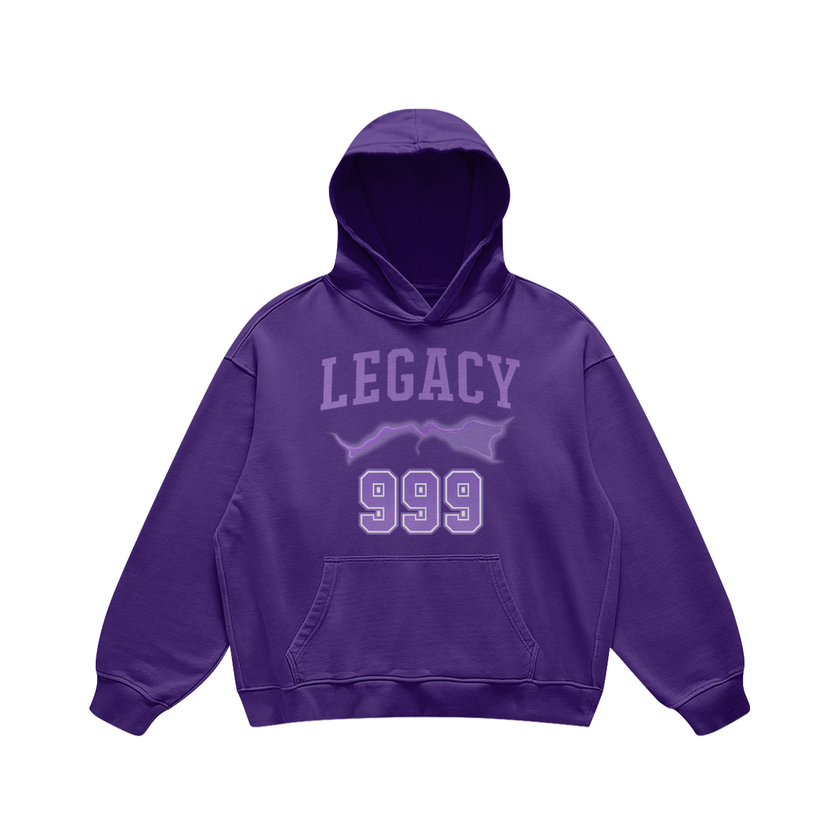 LEGACY 999 Vintage Hoodie - PURPLE - Hoodies